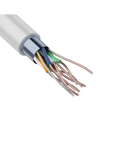 F/UTP, CAT 5e, ZH нг(А)-HF, 4PR, 24AWG, INDOOR, SOLID 305 м (01-0169). Кабель «витая пара» (LAN) для структурированных систем связи. Rexant в Ижевске