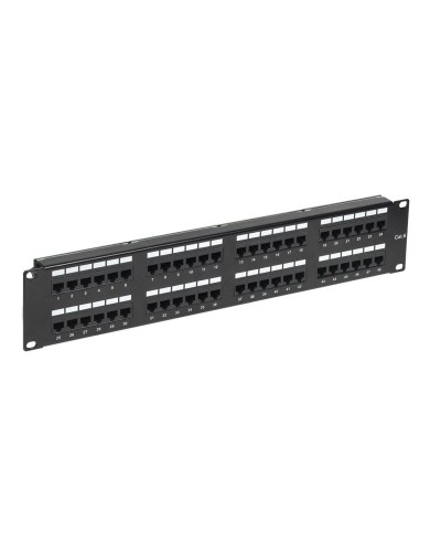 Панель коммутационная с кабельными органайзерами 19", 2U, 48 портов, RJ-45, CAT 6, UTP REXANT PRO (02-0232): Патч-панель 19" в Ижевске