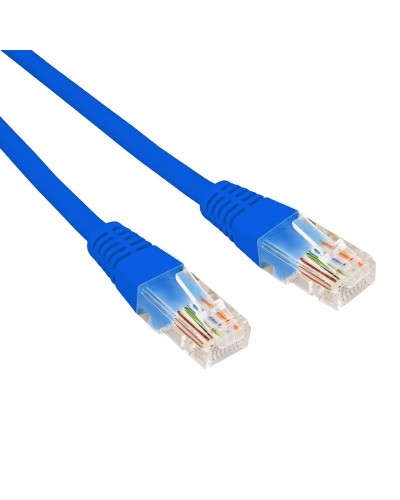 Патч-корд U/UTP CAT 6, RJ45-RJ45, 26AWG, LSZH, синий, 1м REXANT (02-0294-1). Патч-корд UTP. Rexant в Ижевске