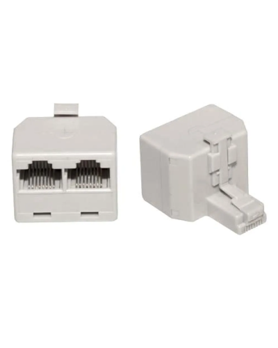 Двойник компьютерный UTP RJ-45(8P8C) (штекер - 2 гнезда) REXANT (03-0102): Кабельный соединитель в Ижевске