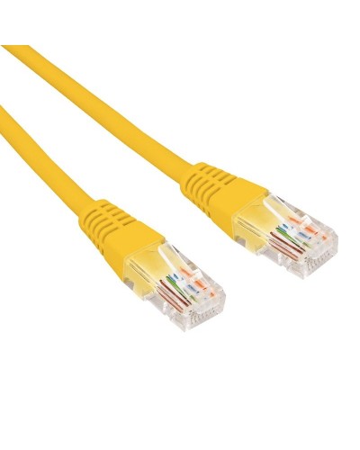 Патч-корд U/UTP CAT 6, RJ45-RJ45, 26AWG, LSZH, желтый, 3м REXANT (02-0295-3). Патч-корд UTP. Rexant в Ижевске