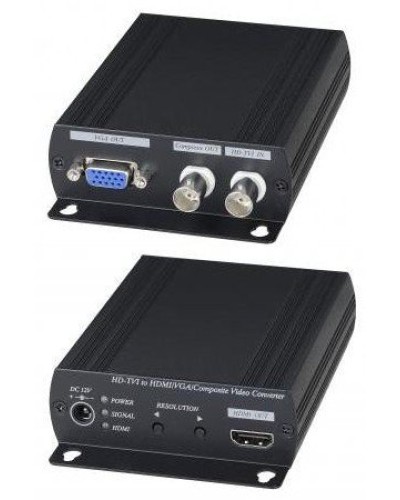 AD001HD4. Преобразователь-разветвитель AHD/HDCVI/HDTVI в HDMI/VGA/CVBS. SC&T в Ижевске