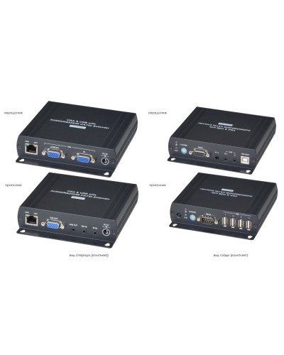 VKM04. Удлинитель VGA, клавиатуры, мыши. SC&T в Ижевске