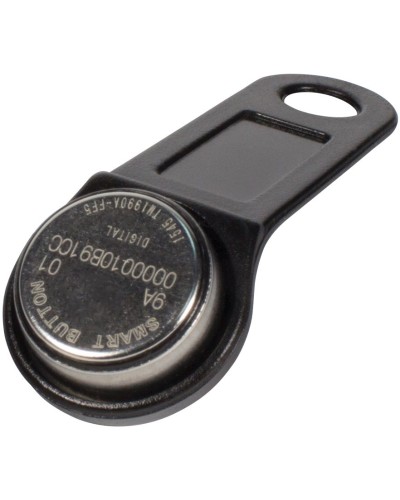 DS 1990А-F5 (черный). Ключ электронный Touch Memory с держателем. SLINEX в Ижевске