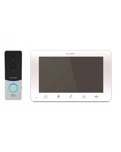 SM-07MHD + ML-20HD. Комплект вызывной панели с монитором. SLINEX в Ижевске