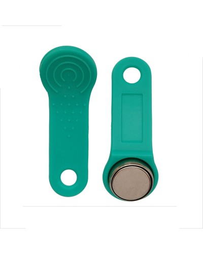 RW 1990 SLINEX (зеленый). Ключ электронный Touch Memory с держателем. SLINEX в Ижевске