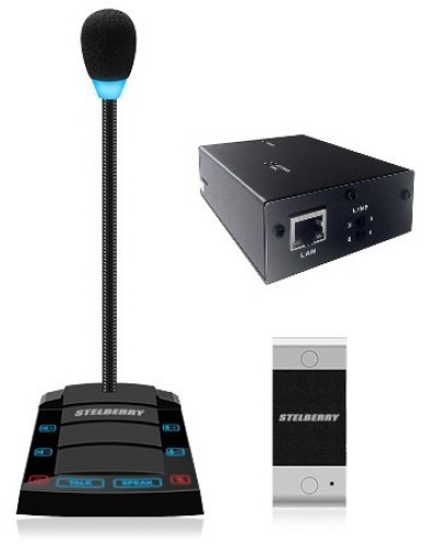 SX-510/1. Устройство переговорное клиент-кассир, дуплексное, с записью переговоров. STELBERRY в Ижевске