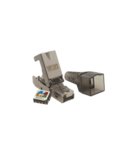 Коннектор 8P8C STP 6A (RJ-45) безынструментальный (10-0240). Разъем RJ-45. SUPRLAN в Ижевске