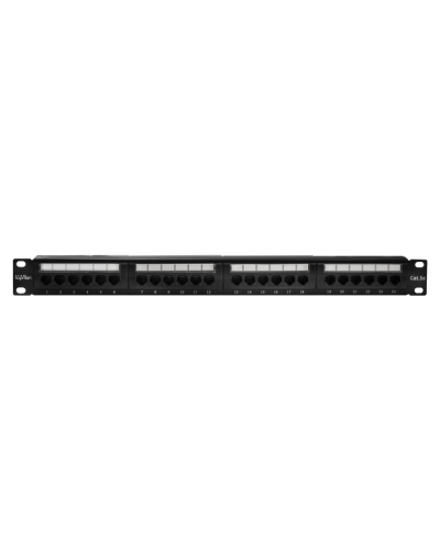 Патч-панель 19", 24хRJ-45, UTP, Cat.5e, 1U (10-0403): Патч-панель 19'' в Ижевске