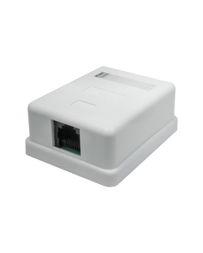Розетка настенная RJ-45, 8P8C, Cat.5e, 1 порт UTP (10-0307): Компьютерная розетка в Ижевске