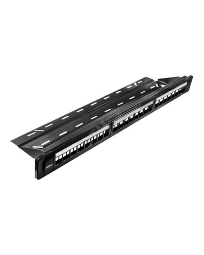 Модульная патч-панель 19", под 24 модуля Keystone, UTP, 1U (10-0401): Модульная патч-панель под 24 модуля, UTP, 1U в Ижевске