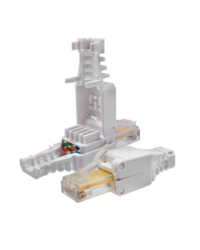 Коннектор 8P8C U/UTP Cat.5e (RJ-45) безинструментальный (10-0218). Разъем RJ-45. SUPRLAN в Ижевске