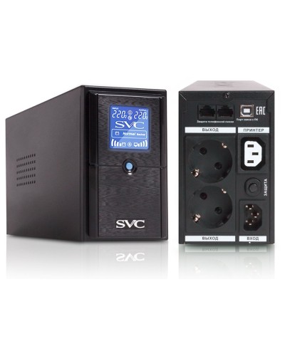 SVC V-650-L-LCD. Источник бесперебойного питания. SVC в Ижевске