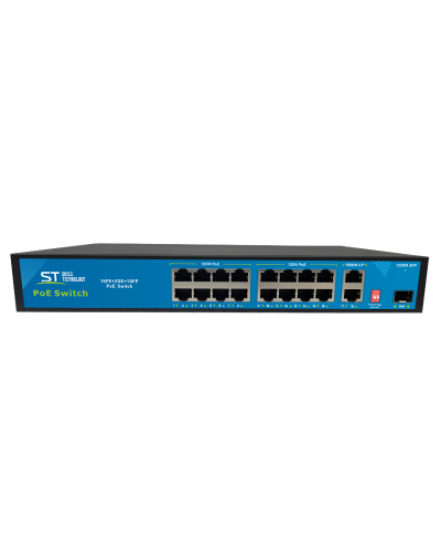 ST-S165POE PRO (версия 2). Сетевой PoE коммутатор. Space Technology в Ижевске