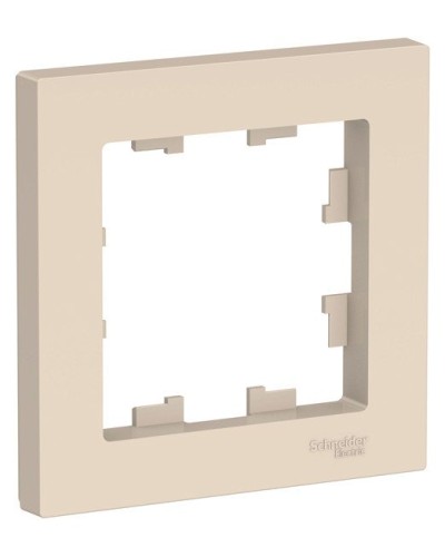 AtlasDesign рамка 1-местная, бежевый (ATN000201). Рамка. Systeme Electric в Ижевске