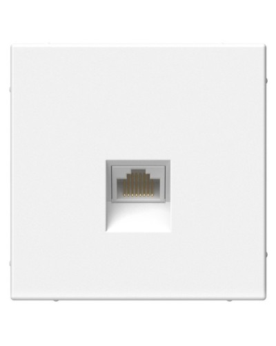 ArtGallery розетка RJ45, кат. 6Е, скрытой установки, механизм, белый (GAL000186). Розетка компьютерная. Systeme Electric в Ижевске