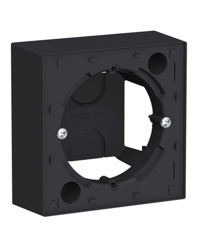 AtlasDesign коробка для наружного монтажа, карбон (ATN001000). Коробка монтажная. Systeme Electric в Ижевске