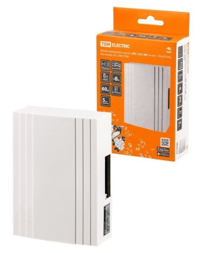 ЗПС-10/2-ЭМ, эл.мех - Ding-Dong, без кнопки, AC 230V (SQ1901-0046). Звонок проводной. TDM ЕLECTRIC в Ижевске