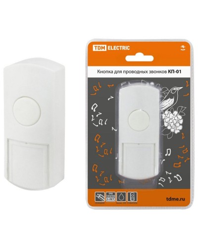 КП-01 (SQ1901-0019). Кнопка для проводных звонков. TDM ЕLECTRIC в Ижевске