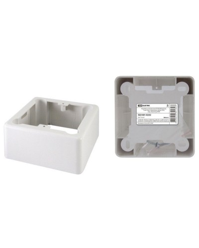 Коробка установочная ОП 85х85х42мм, 1-местная, подъемная, белая, IP20 TDM (SQ1401-0232). Коробка установочная ОП. TDM ЕLECTRIC в Ижевске