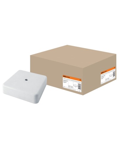 Коробка КР 100х100х29 ОП белая, IP40 (SQ1401-0207). Распаячная коробка. TDM ЕLECTRIC в Ижевске