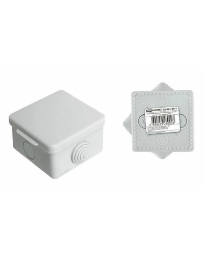 Коробка ОП 65х65х50мм, крышка,  IP54, 4вх. (SQ1401-0111). Распаячная коробка. TDM ЕLECTRIC в Ижевске