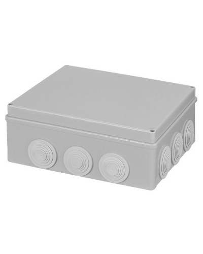 Распаячная коробка ОП 240х190х90мм, крышка, IP55, 12 гермовводов TDM (SQ1401-1143). Распаячная коробка ОП. TDM ЕLECTRIC в Ижевске