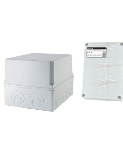 Коробка ОП 240х195х165мм, крышка, IP44, кабельные вводы d28-3шт, d37-2шт (SQ1401-1273). Распаячная коробка. TDM ЕLECTRIC в Ижевске