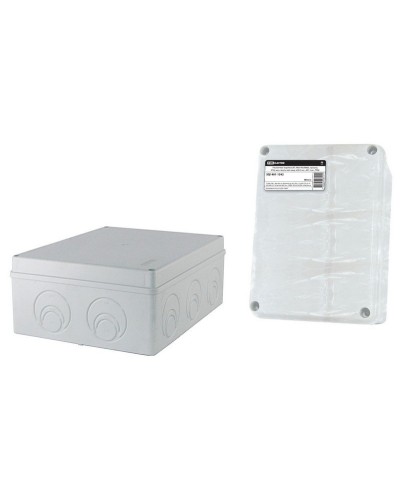 Коробка ОП 240х195х90мм, крышка, IP55, кабельные вводы d28-3шт, d37-2шт (SQ1401-1272). Распаячная коробка. TDM ЕLECTRIC в Ижевске