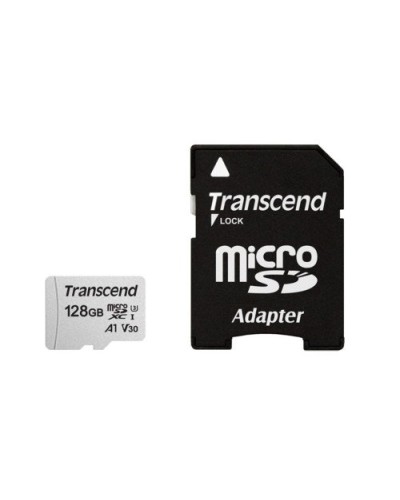 TS128GUSD300S-A. Карта памяти microSDXC, 128 ГБ, Class 10. TRANSCEND в Ижевске