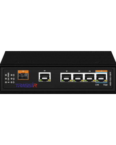 TR-NS15061S-150-4POE. Коммутатор с PoE. Trassir в Ижевске