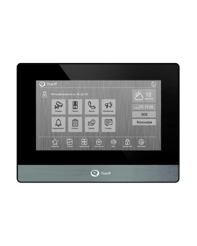 TI-4107AB. Монитор IP-видеодомофона цветной. True-IP в Ижевске