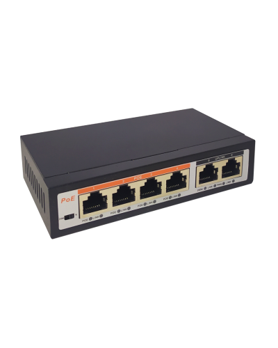 TI-204P, SIP коммутатор. Коммутатор с питанием по PoE. True-IP в Ижевске