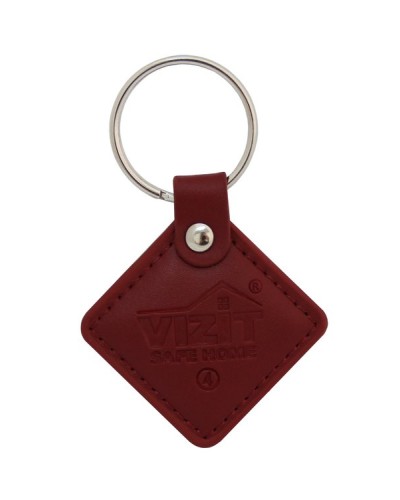 VIZIT-RF2.2 (Red). Брелок proximity кожаный. VIZIT в Ижевске