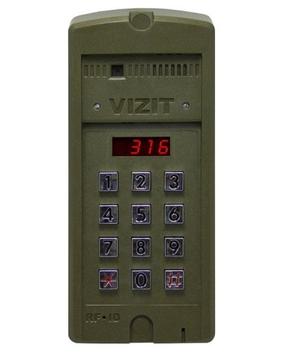 БВД-316F. Вызывная панель аудиодомофона. VIZIT в Ижевске