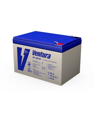 Ventura HR 1251W. Аккумулятор герметичный свинцово-кислотный. Ventura в Ижевске
