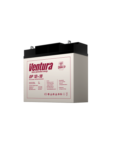 Ventura GP 12-18. Аккумулятор герметичный свинцово-кислотный. Ventura в Ижевске