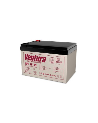 Ventura GPL 12-15. Аккумулятор герметичный свинцово-кислотный. Ventura в Ижевске