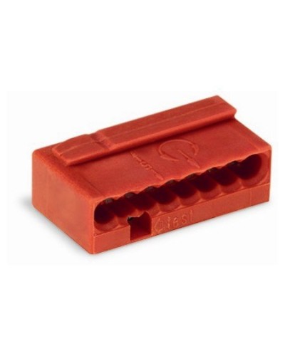 WAGO 243-808 Клемма MICRO 8-проводная красная. Клемма для распределительных коробок. WAGO в Ижевске