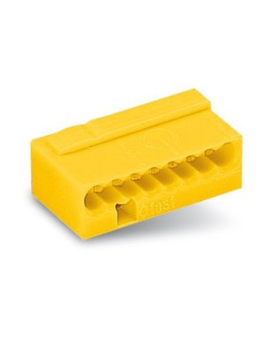 WAGO 243-508 Клемма MICRO 8-проводная желтая. Клемма для распределительных коробок. WAGO в Ижевске