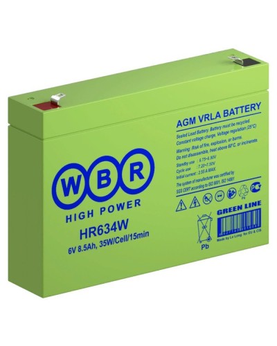 WBR HR634W. Аккумулятор герметичный свинцово-кислотный. WBR в Ижевске