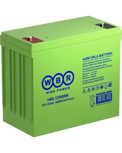 WBR HRL12560W. Аккумулятор герметичный свинцово-кислотный. WBR в Ижевске