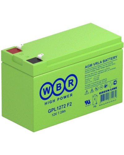 WBR GPL1272 F2. Аккумулятор герметичный свинцово-кислотный. WBR в Ижевске