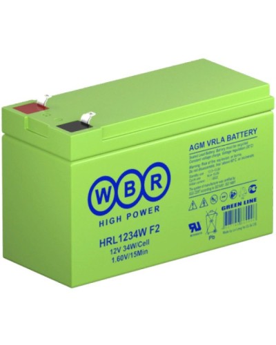 WBR HRL1234W F2. Аккумулятор герметичный свинцово-кислотный. WBR в Ижевске