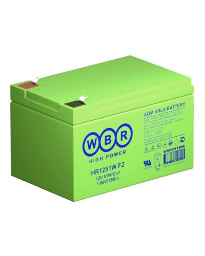 WBR HR1251W F2. Аккумулятор герметичный свинцово-кислотный. WBR в Ижевске
