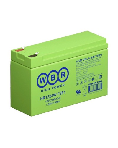 WBR HR1224W F2F1. Аккумулятор герметичный свинцово-кислотный. WBR в Ижевске