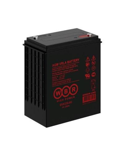 WBR EVX330-6G. Аккумулятор герметичный свинцово-кислотный. WBR в Ижевске
