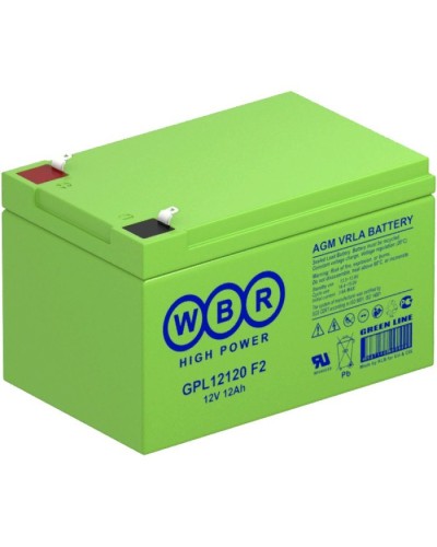 WBR GPL12120 F2. Аккумулятор герметичный свинцово-кислотный. WBR в Ижевске