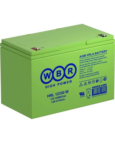 WBR HRL12330W. Аккумулятор герметичный свинцово-кислотный. WBR в Ижевске