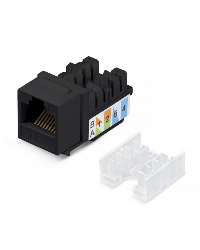 WR-KJ-RJ45-C5E-90-SW-BK. Вставка Keystone Jack RJ-45. WRLine в Ижевске